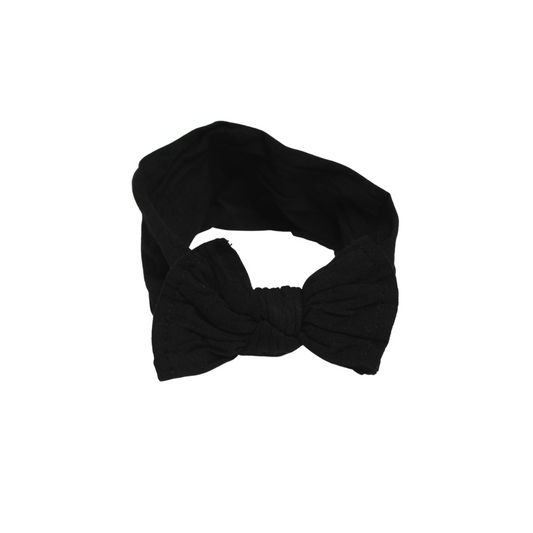 Black Nylon Headband