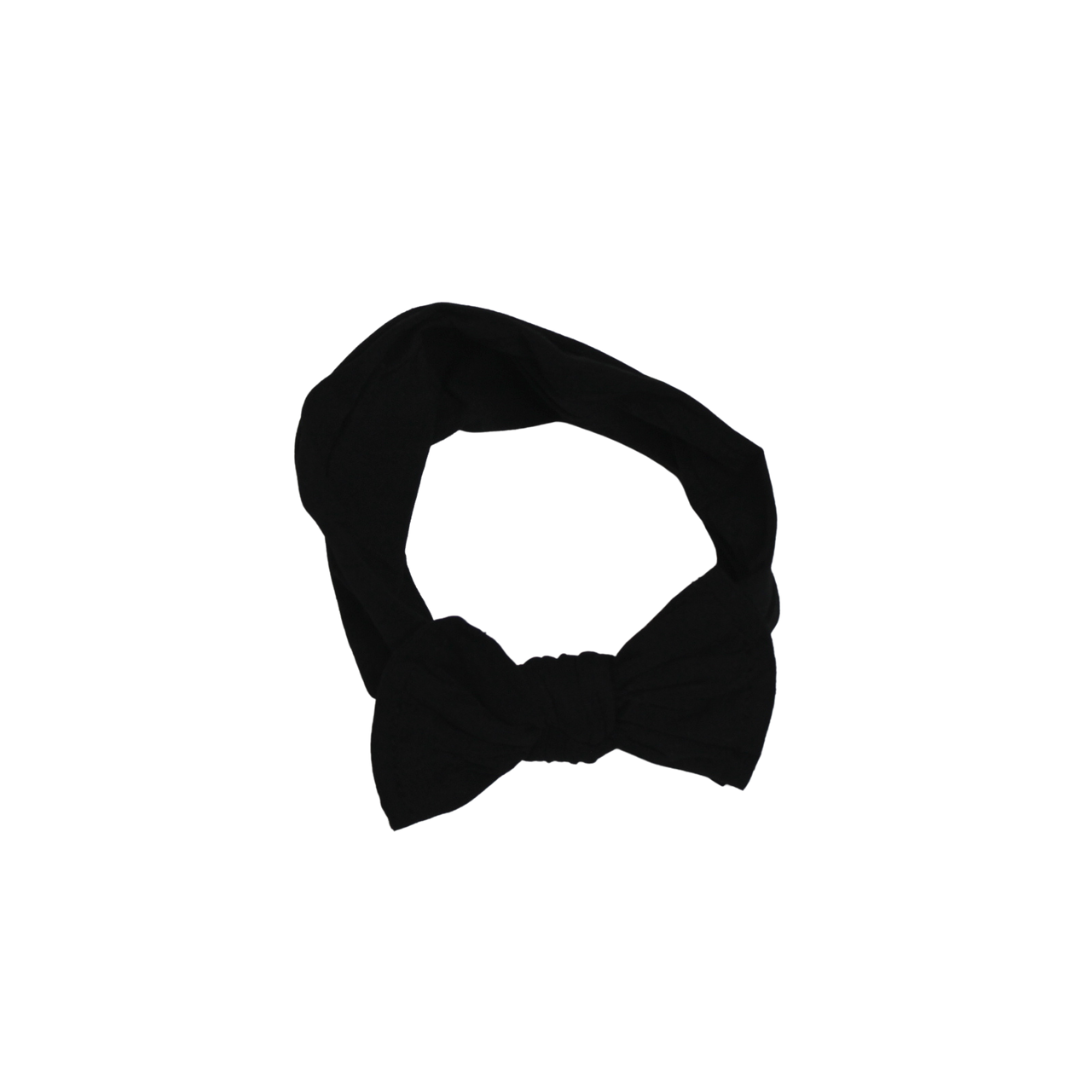 Black Nylon Headband