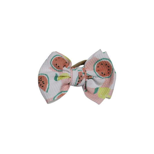 Summer Lemonade Bow Headband